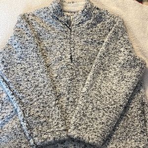 Time and Tru pullover Sherpa